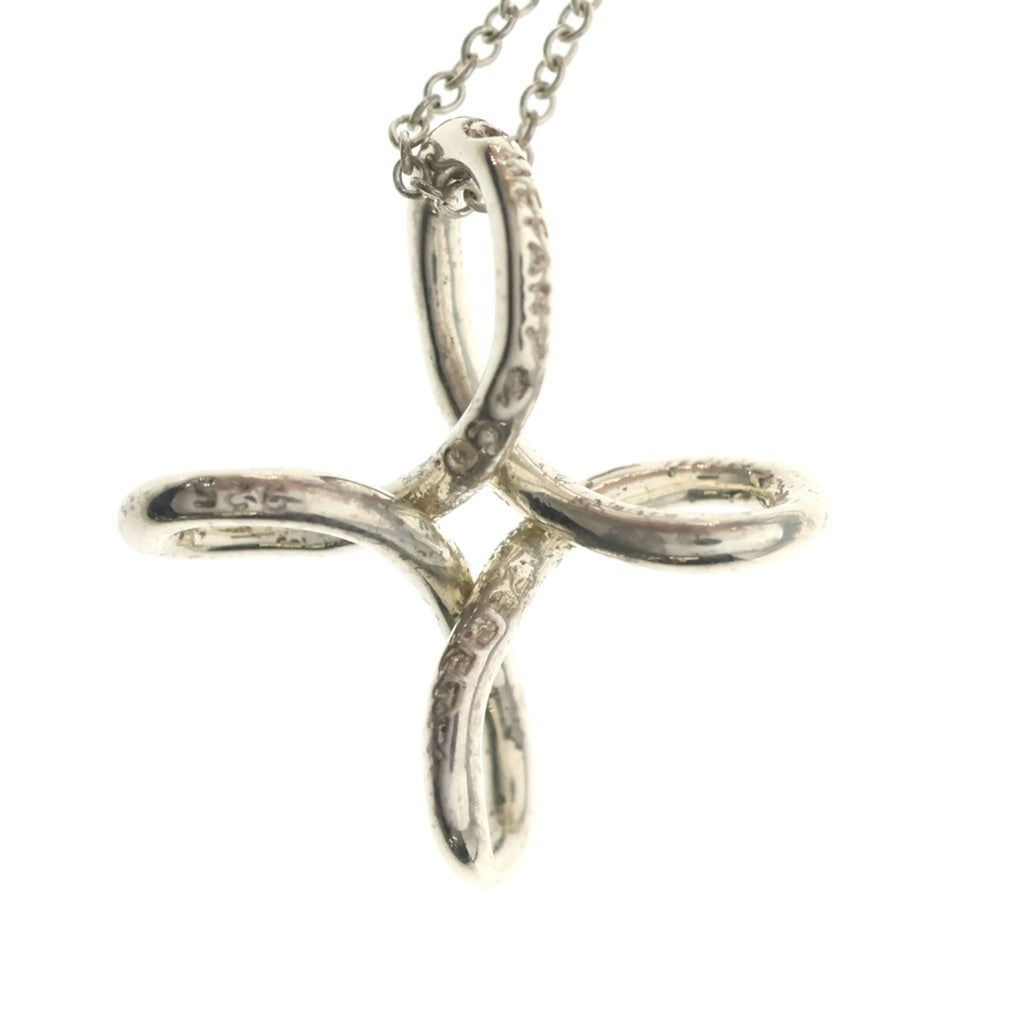 TIFFANY & Co.(ティファニー) インフィニティ クロス ネックレス ペンダント チェーン シルバー 925 レディース