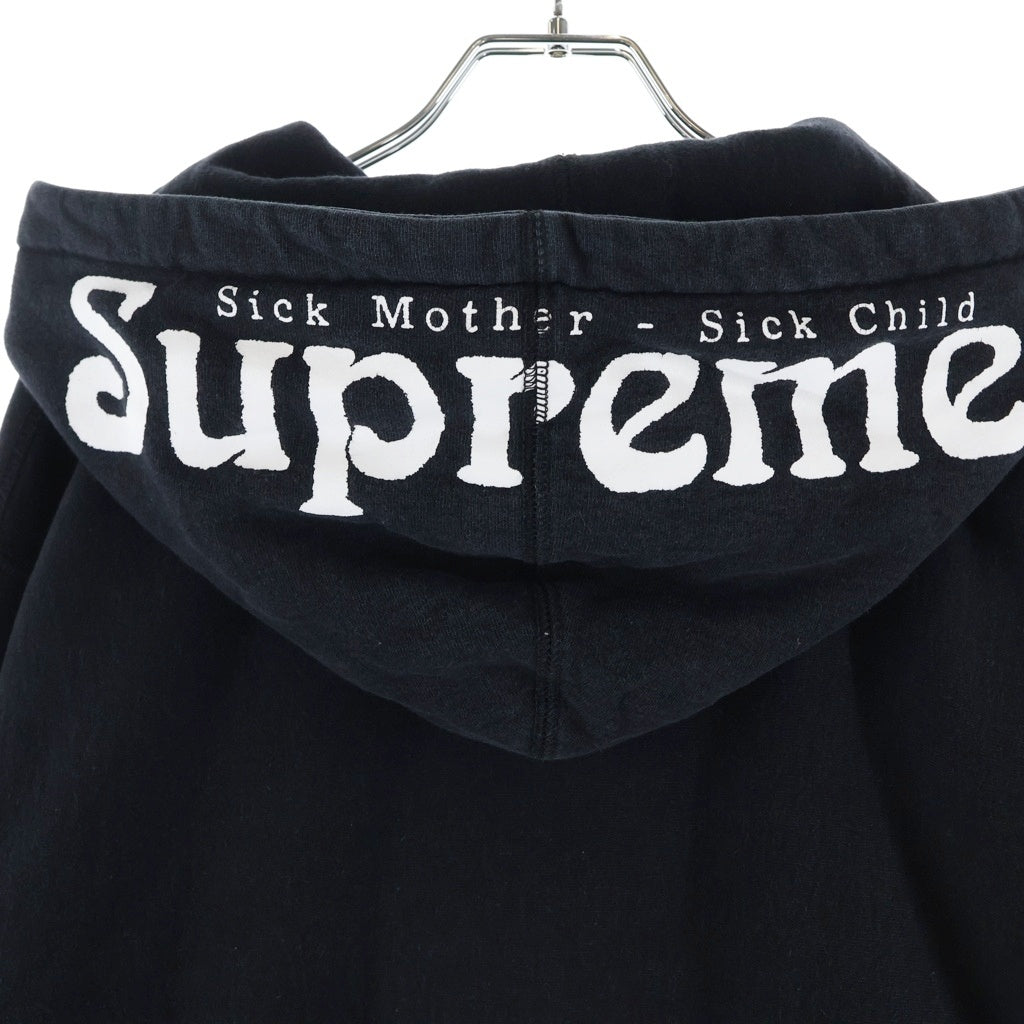 SUPREME(シュプリーム) 17SS Sick Mother Hooded Sweatshirt シッコマザー フーデッド スウェットパーカー ブラック