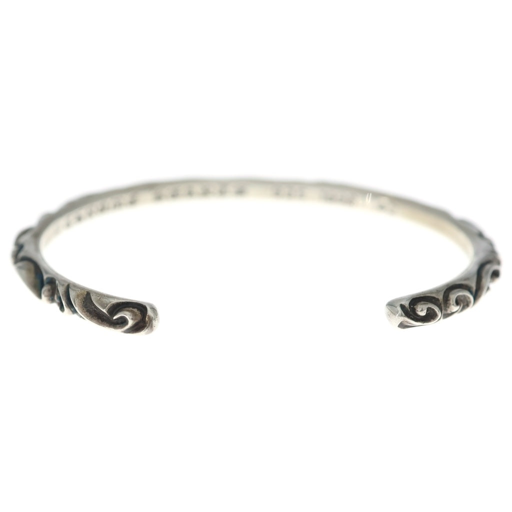 CHROME HEARTS(クロムハーツ) BANGLE SCROLL スクロールバンドバングル ブレスレット シルバー BCA127