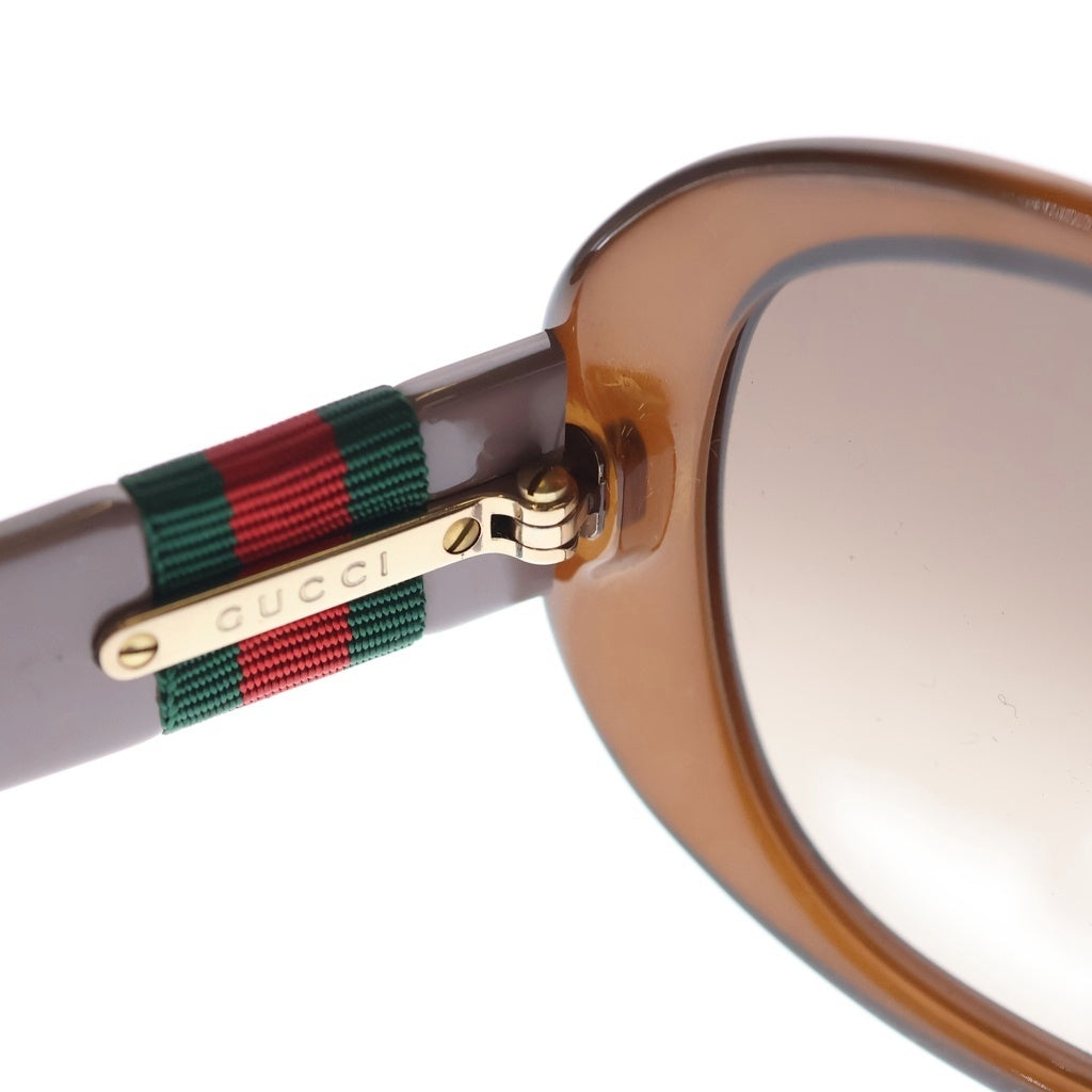 GUCCI(グッチ) GGシェリーライン ウエリントン サングラス ブラウン GG3660 レディース