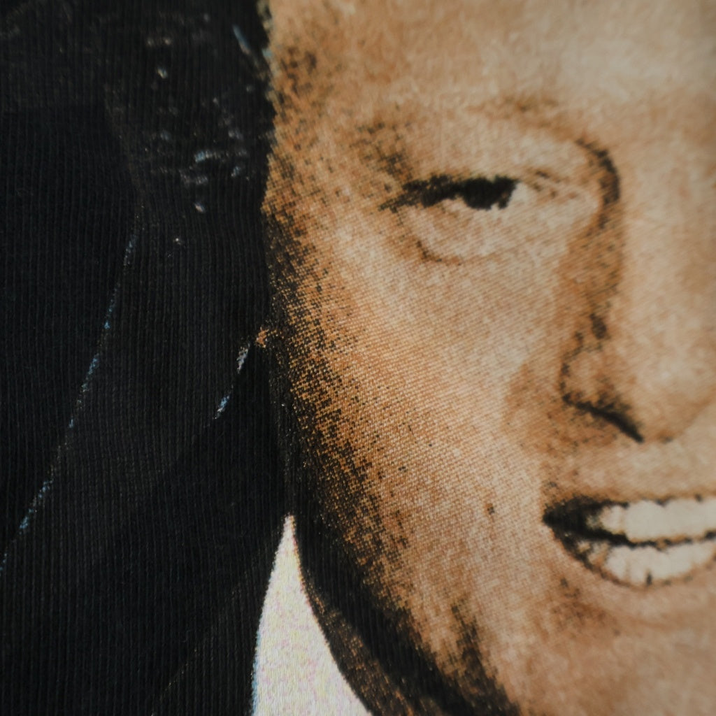 GOLF WANG(ゴルフワン) Bill Clinton ビルクリントン セクシャル1 プレジデント クルーネック半袖Tシャツカットソー ブラック