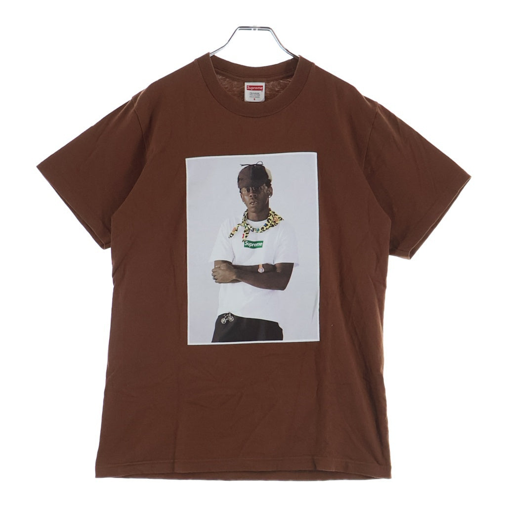 SUPREME(シュプリーム) 24AW Tyler The Creator Tee タイラーザクリエーター プリント 半袖Tシャツ カットソー ブラウン