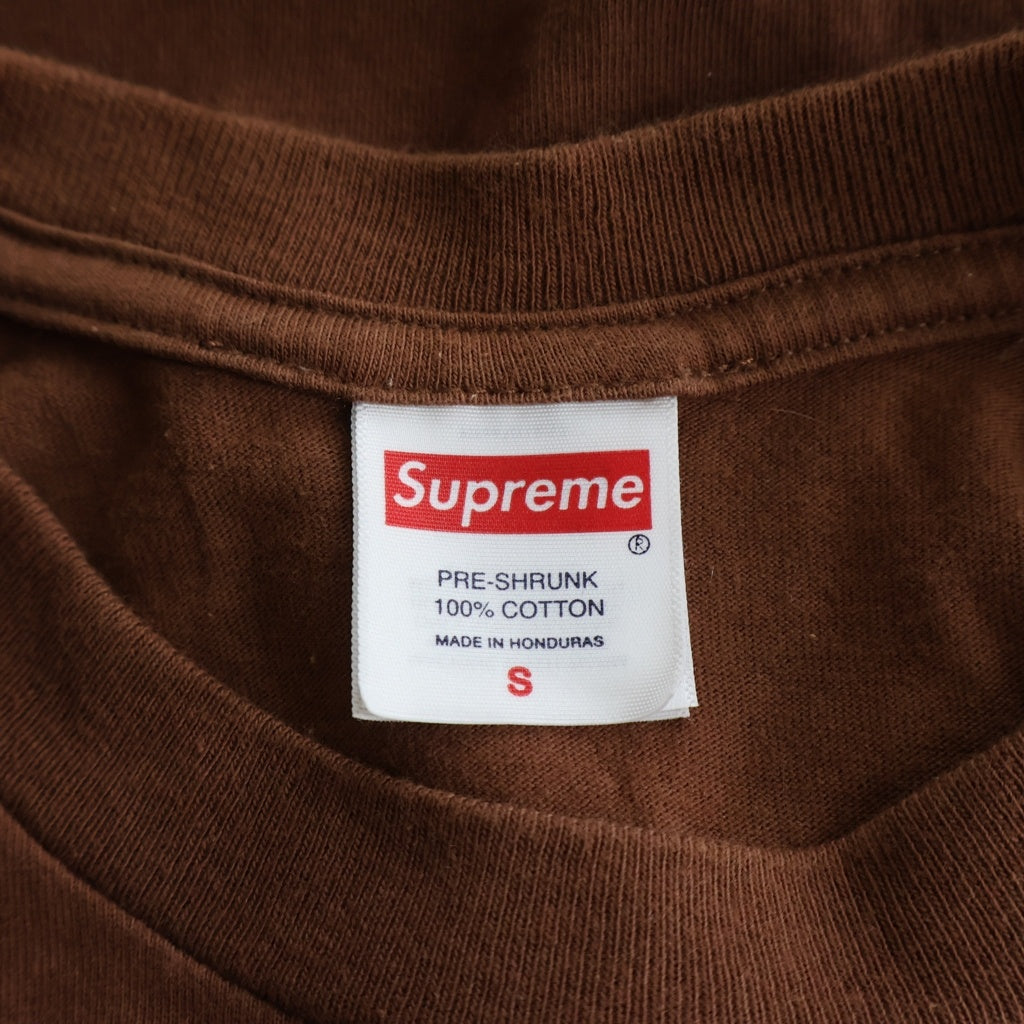 SUPREME(シュプリーム) 24AW Tyler The Creator Tee タイラーザクリエーター プリント 半袖Tシャツ カットソー ブラウン