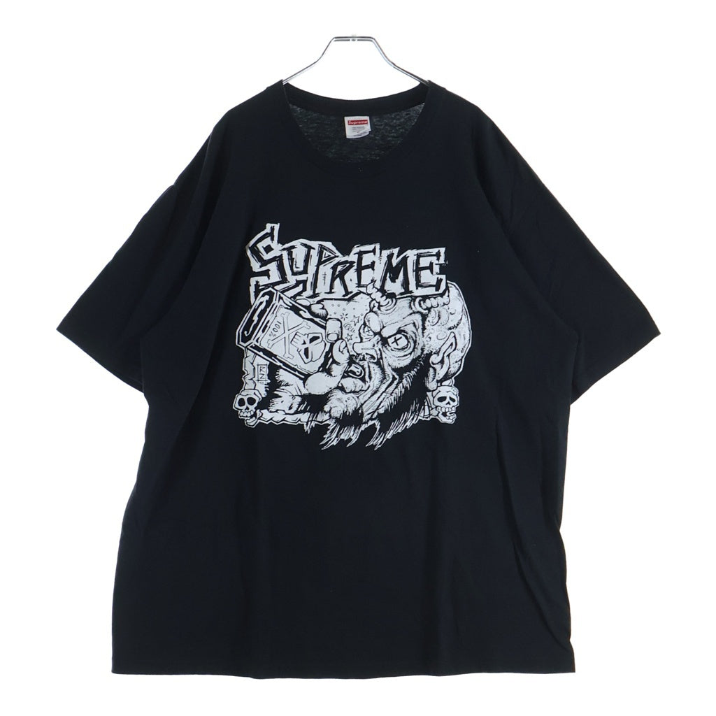 SUPREME(シュプリーム) 25AW Fuckin Blowout Tee ファッキン ブローアウト プリント クルーネック 半袖Tシャツ カットソー ブラック