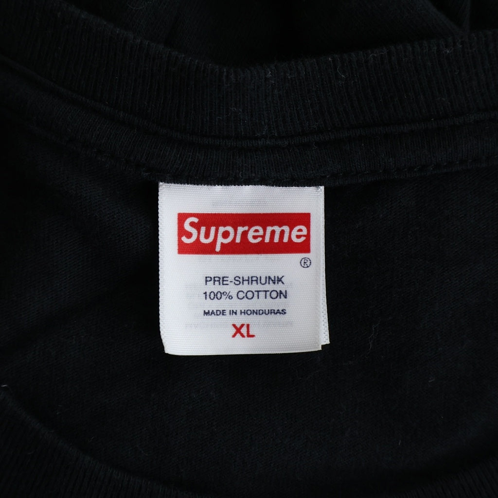 SUPREME(シュプリーム) 25AW Fuckin Blowout Tee ファッキン ブローアウト プリント クルーネック 半袖Tシャツ カットソー ブラック