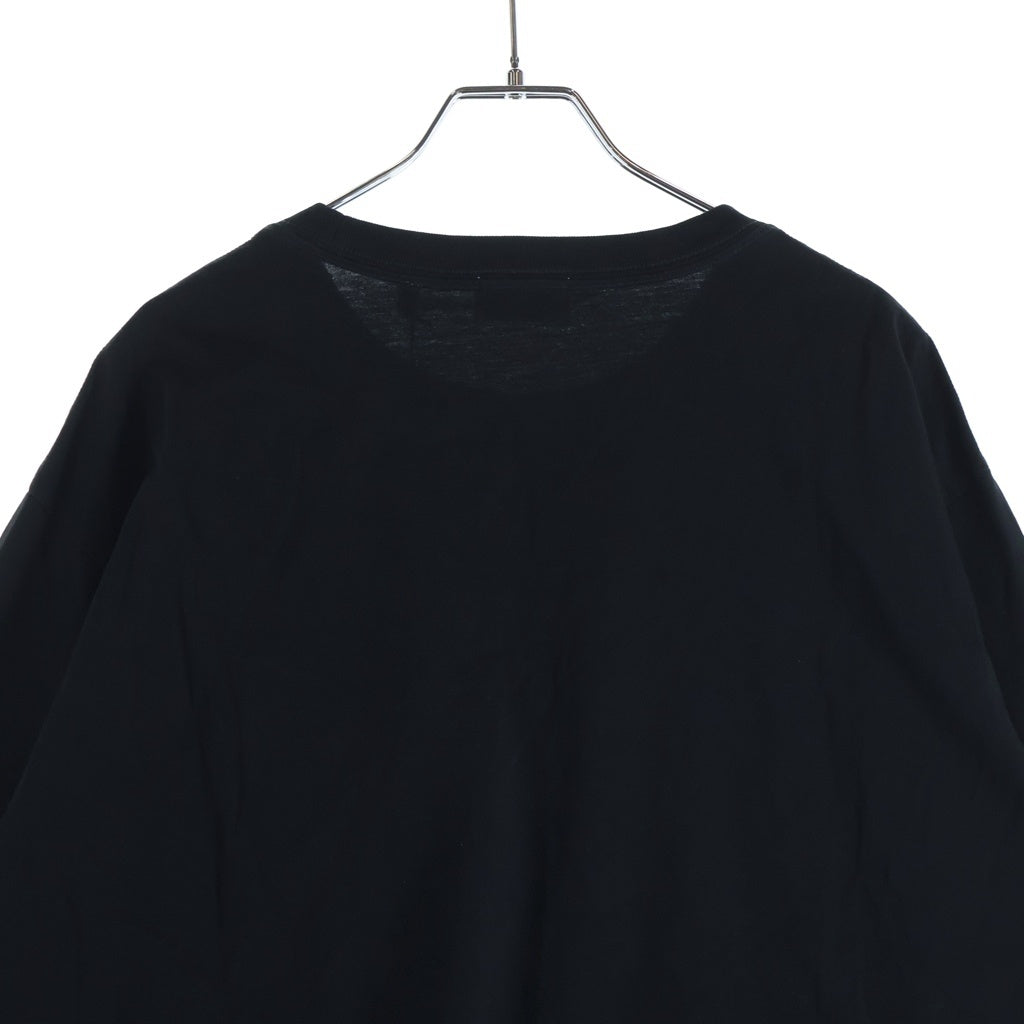 KITH(キス) 22SS × TOM FABIA TRIPTYCH L/S TEE トムファビア フォトプリント クルーネック 長袖Tシャツ カットソー ブラック 22-070-060-0001-3-0