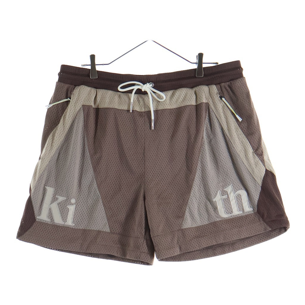 KITH(キス) 22SS PALETTE TURBO SHORT パレットターボショーツ ハーフパンツ ブラウン KHM060108