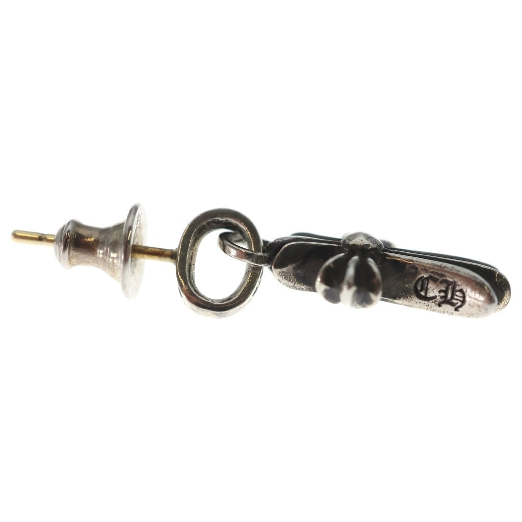 CHROME HEARTS(クロムハーツ) BBY F PPRCHN ベイビーファットクロス ドロップピアス シルバー BCA090