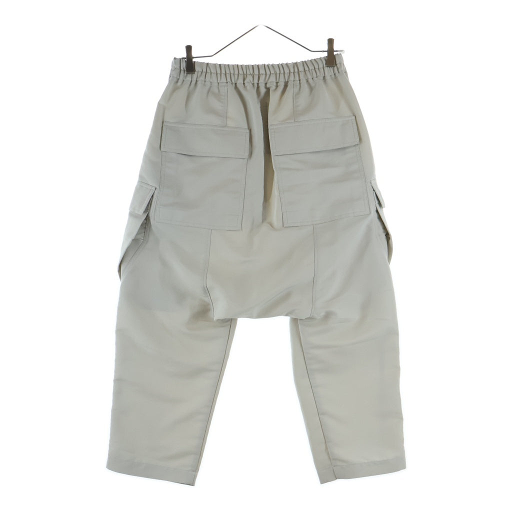 Rick Owens(リックオウエンス) 21SS CARGO CROPPED サルエル カーゴ クロップドパンツ グレー RU21S6385-TS