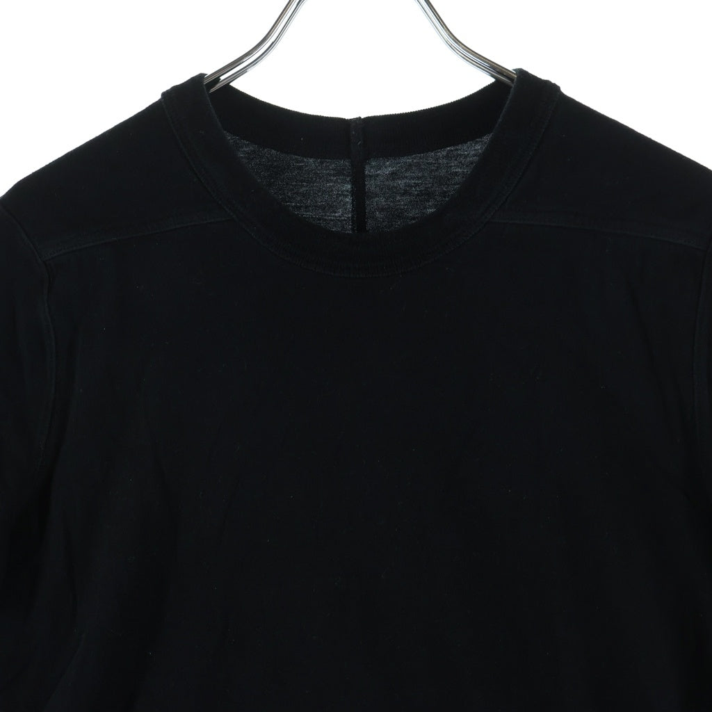 Rick Owens(リックオウエンス) Level クルーネック 半袖Tシャツ カットソー ブラック RU21S6265-JA