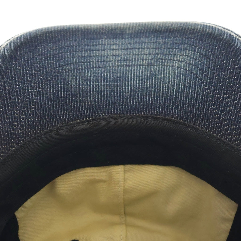 SUPREME(シュプリーム) 25SS Cordura Denim S Logo 6-Panel コーデュラ デニム Sロゴ 6パネル ベースボールキャップ インディゴ