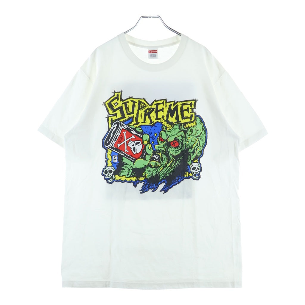 SUPREME(シュプリーム) 25AW Fuckin Blowout Tee ファッキンブロウアウト 両面プリント 半袖Tシャツ カットソー ホワイト