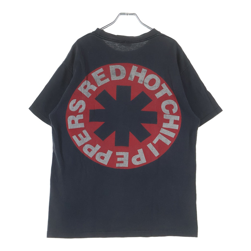 VINTAGE(ヴィンテージ) 90s RED HOT CHILI PEPPERS PICASSO GRAPHIC レッドホットチリペッパーズ ピカソグラフィック 両面プリント 半袖Tシャツ カットソー ブラック