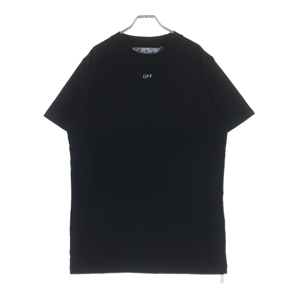 OFF-WHITE(オフホワイト) バックアロー 両面プリント 半袖Tシャツ カットソー ブラック OMAA027E20JER006