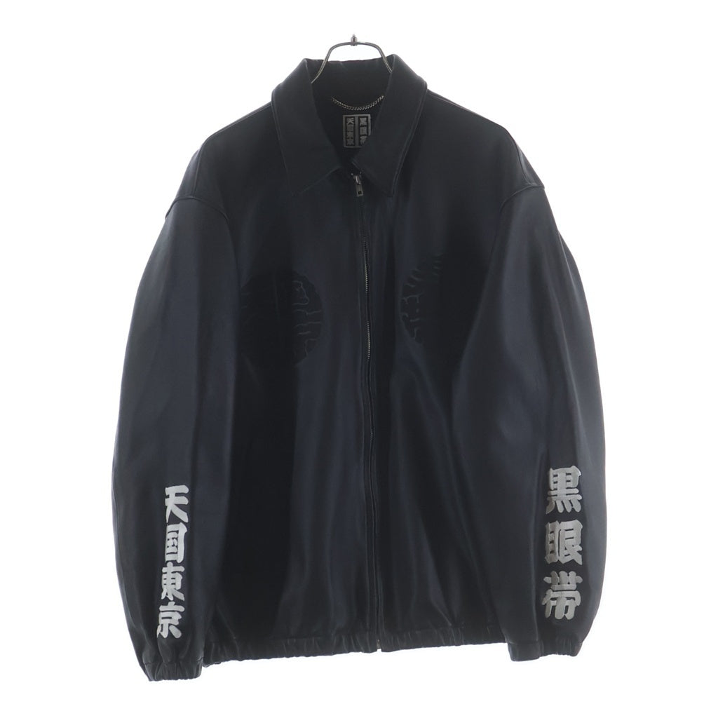 WACKO MARIA(ワコマリア) 22AW ×THE BLACK EYE PATCH Leather Bomber 