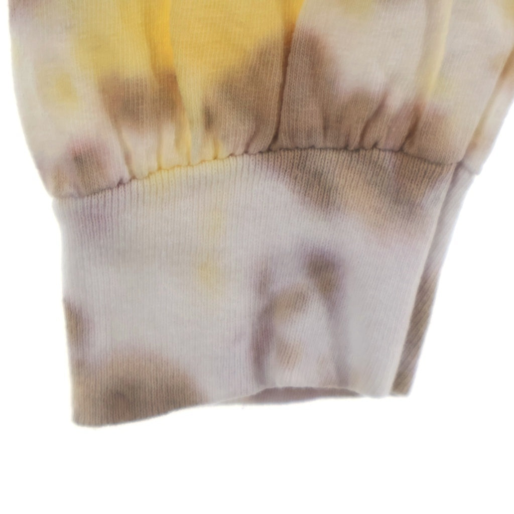 NO BRAND(ノーブランド) exodus brand(エクソダスブランド) DOGSHIT TIE DYE LONGSLEEVE T SHIRT ドッグシット フロントプリント タイダイ 長袖 Tシャツ カットソー マルチ