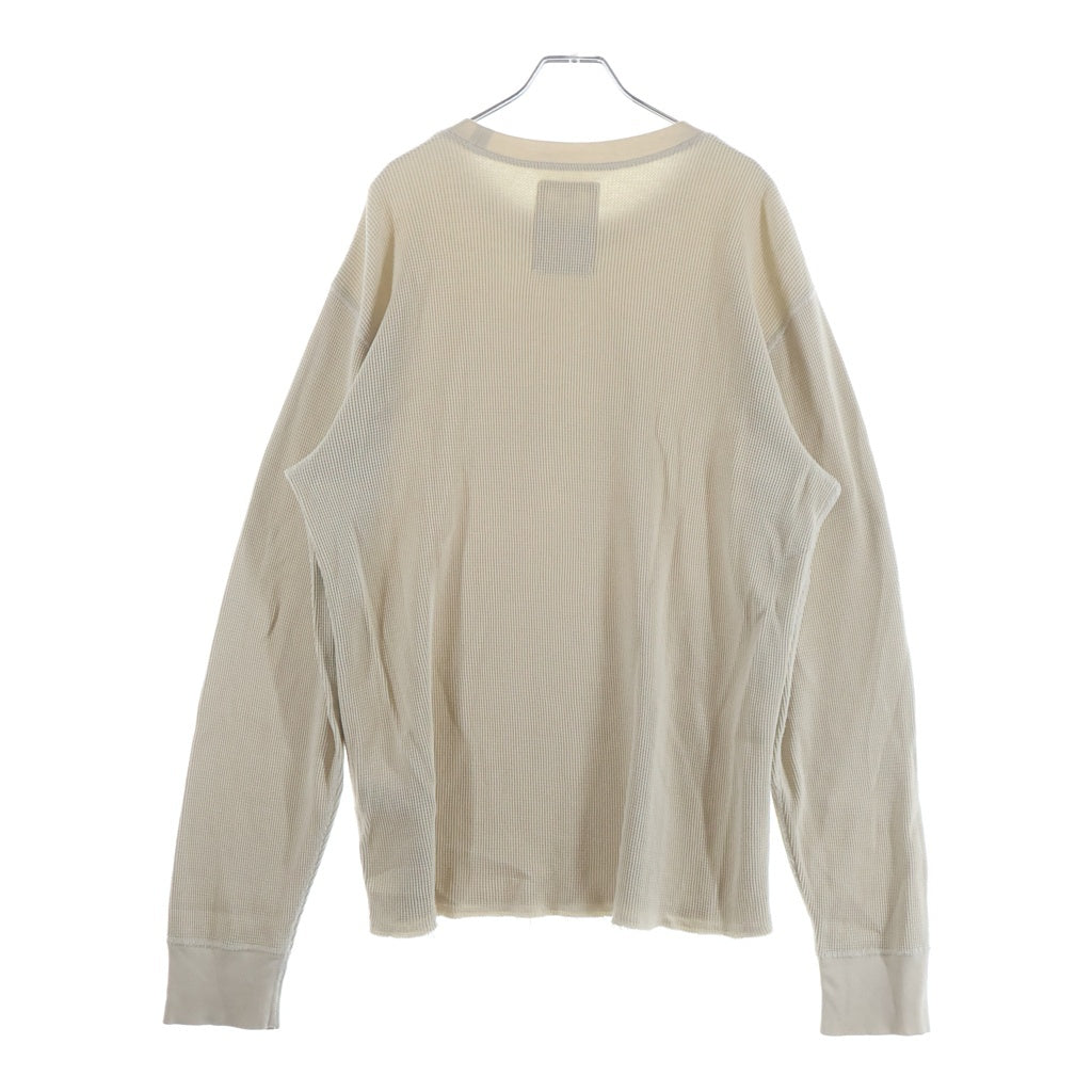 STUSSY(ステューシー) ワッフル サーマル 長袖Tシャツ カットソー アイボリー