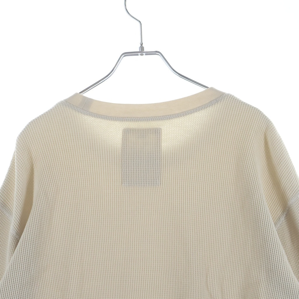 STUSSY(ステューシー) ワッフル サーマル 長袖Tシャツ カットソー アイボリー