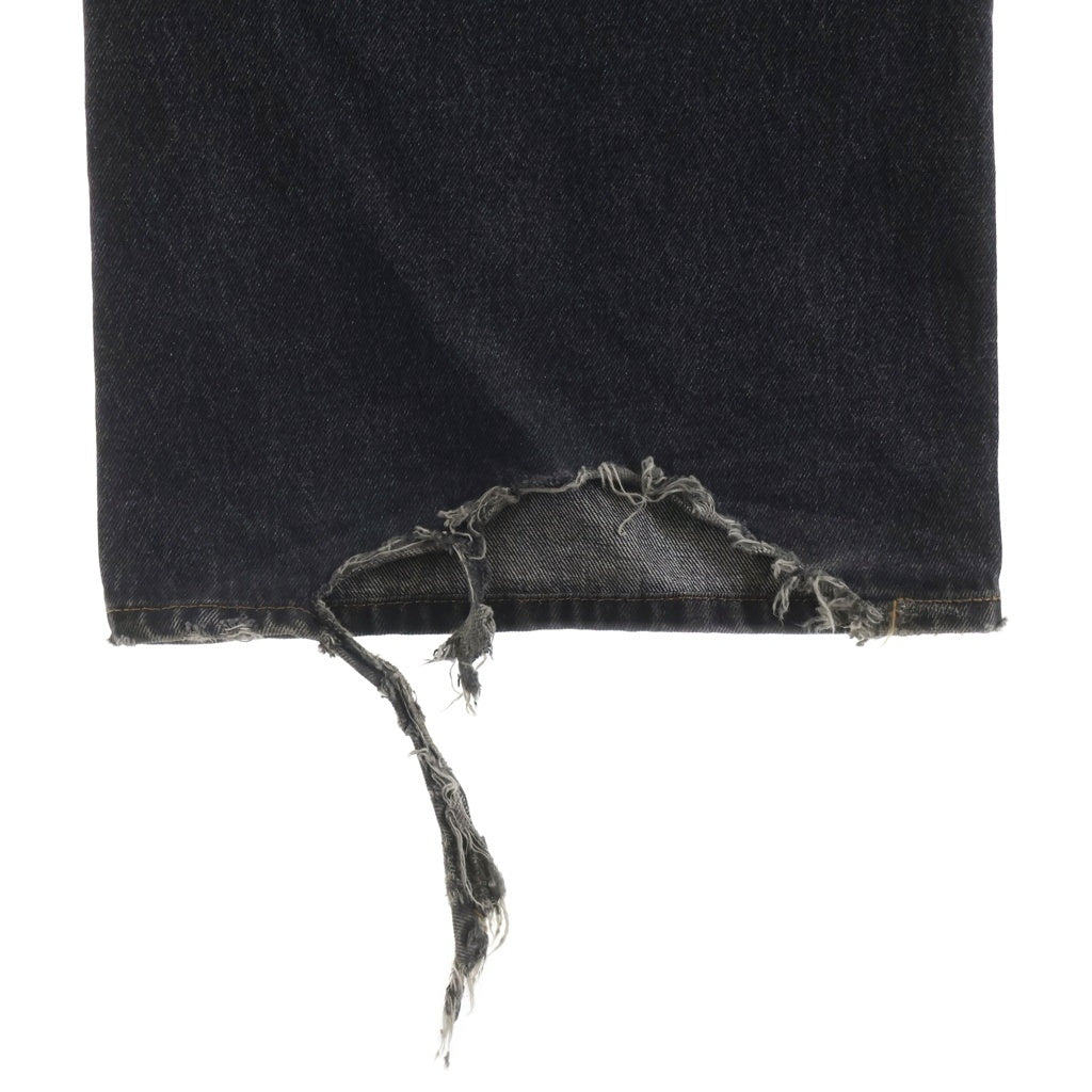 DIESEL(ディーゼル) Relaxed Jeans D-Rise A06371 リラックス Dライズ ダメージ加工 ウォッシュドワイドデニムパンツ ジーンズ インディゴ