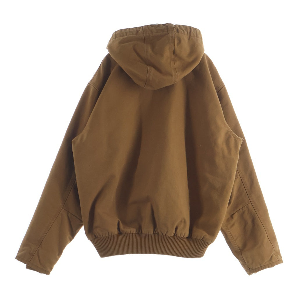 CARHARTT(カーハート) WASHED DUCK INSULATED ACTIVE JACKET ウォッシュ加工 ダック地 中綿アクティブジャケット ブラウン 104050 BRN