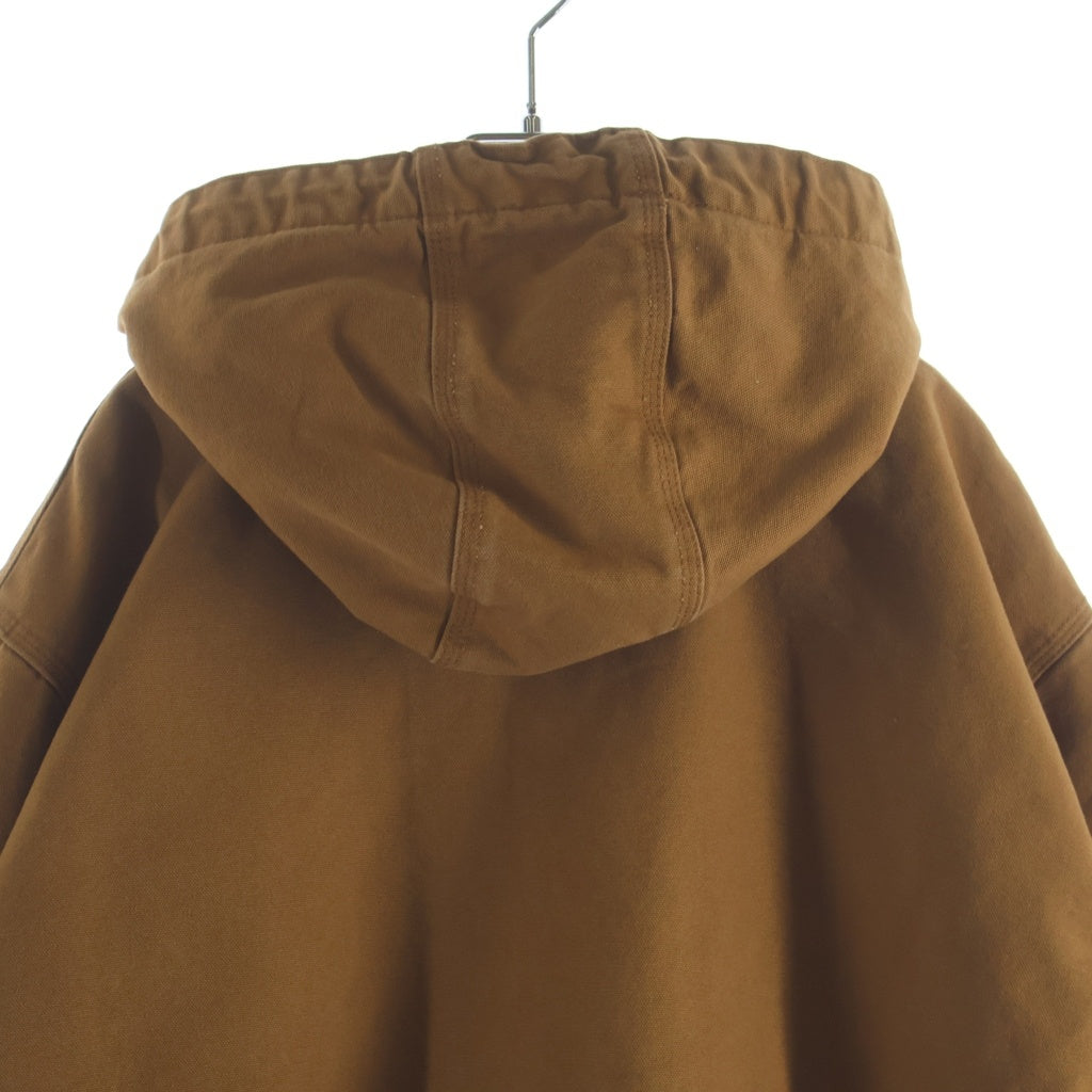 CARHARTT(カーハート) WASHED DUCK INSULATED ACTIVE JACKET ウォッシュ加工 ダック地 中綿アクティブジャケット ブラウン 104050 BRN