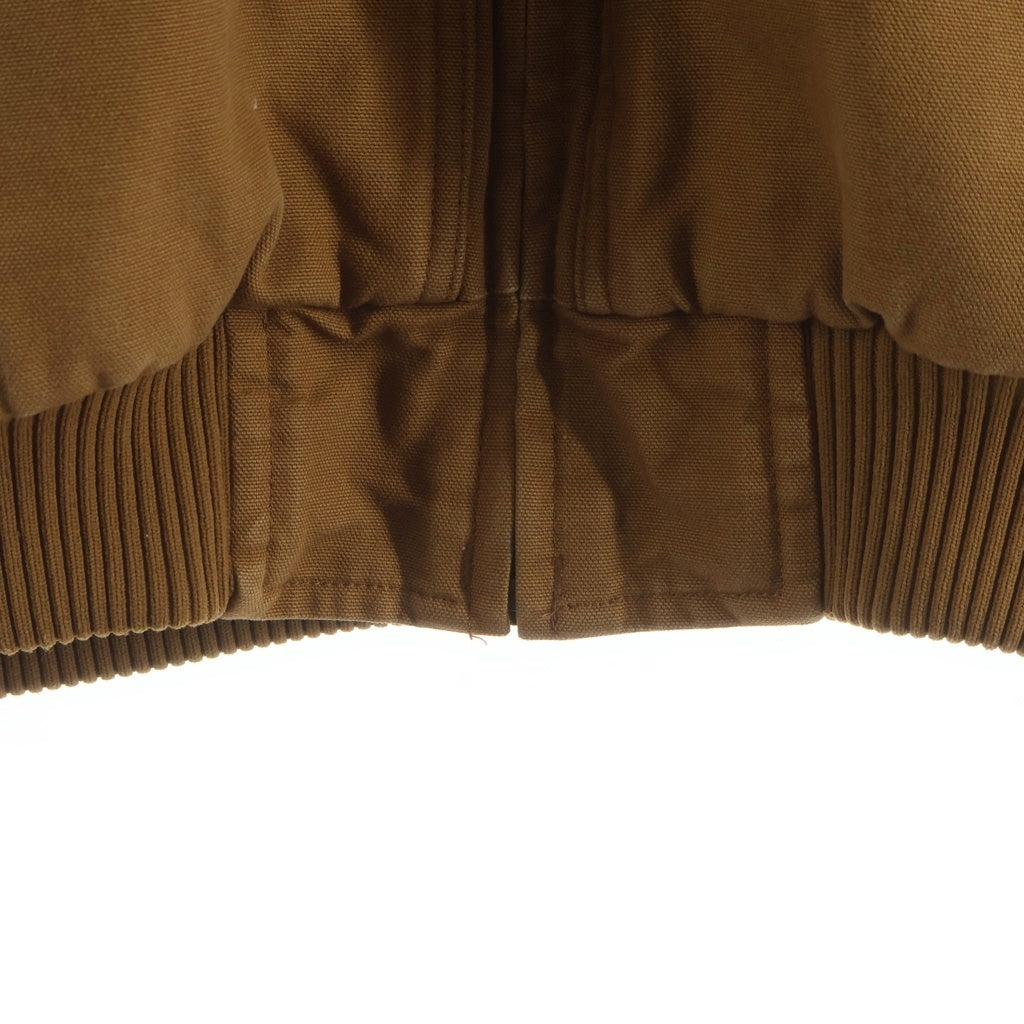 CARHARTT(カーハート) WASHED DUCK INSULATED ACTIVE JACKET ウォッシュ加工 ダック地 中綿アクティブジャケット ブラウン 104050 BRN