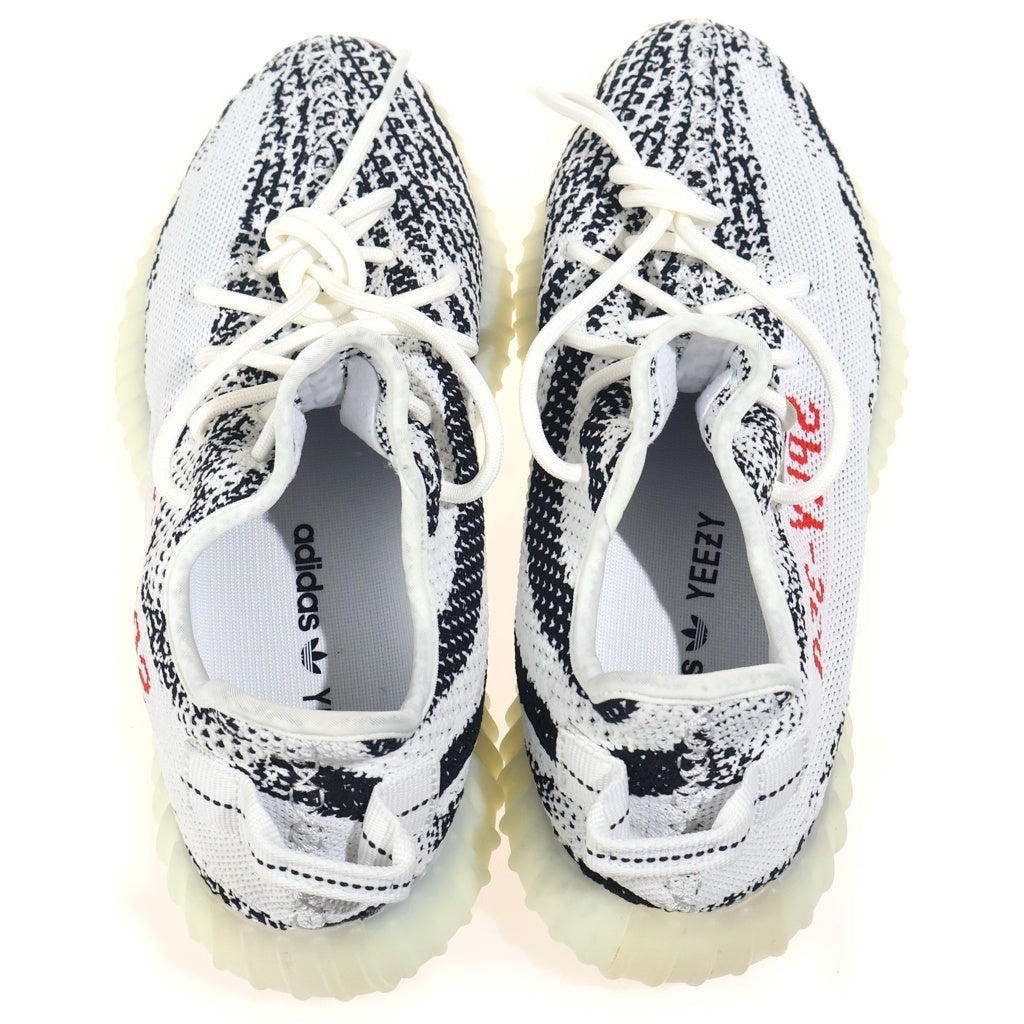 adidas(アディダス) YEEZY BOOST 350 V2 ZEBRA イージーブースト ゼブラ ローカットスニーカー ホワイト/ブラック US8/26cm CP9654