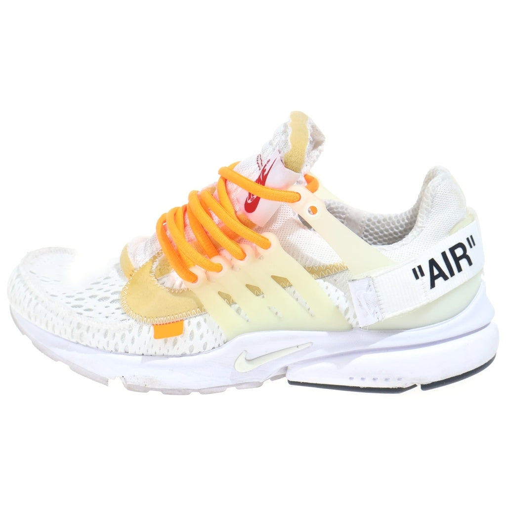 NIKE(ナイキ) ×Off-White Air Presto オフホワイト エアプレスト ローカットスニーカー ホワイト US8/26cm AA3830-100