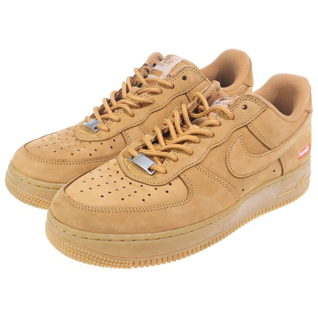 NIKE(ナイキ) ×SUPREME AIR FORCE 1 LOW SP シュプリーム エアフォース1 ウィート ローカットスニーカー ブラウン US8/26cm DN1555-200