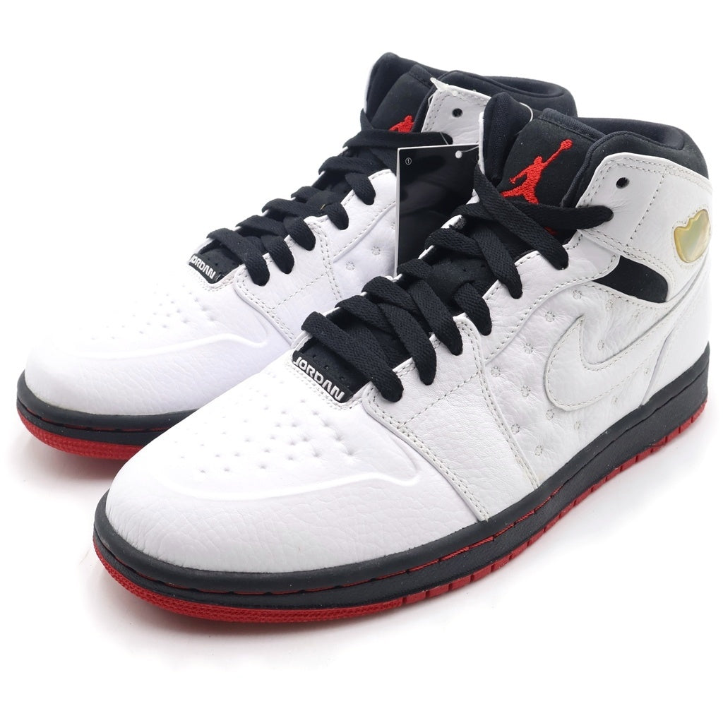NIKE(ナイキ) 【観賞用2012年製】AIR JORDAN 1 RETRO 97 エアジョーダン1 レトロ 97 ミッドカットスニーカー ホワイト/ブラック US8/26cm 555069-101