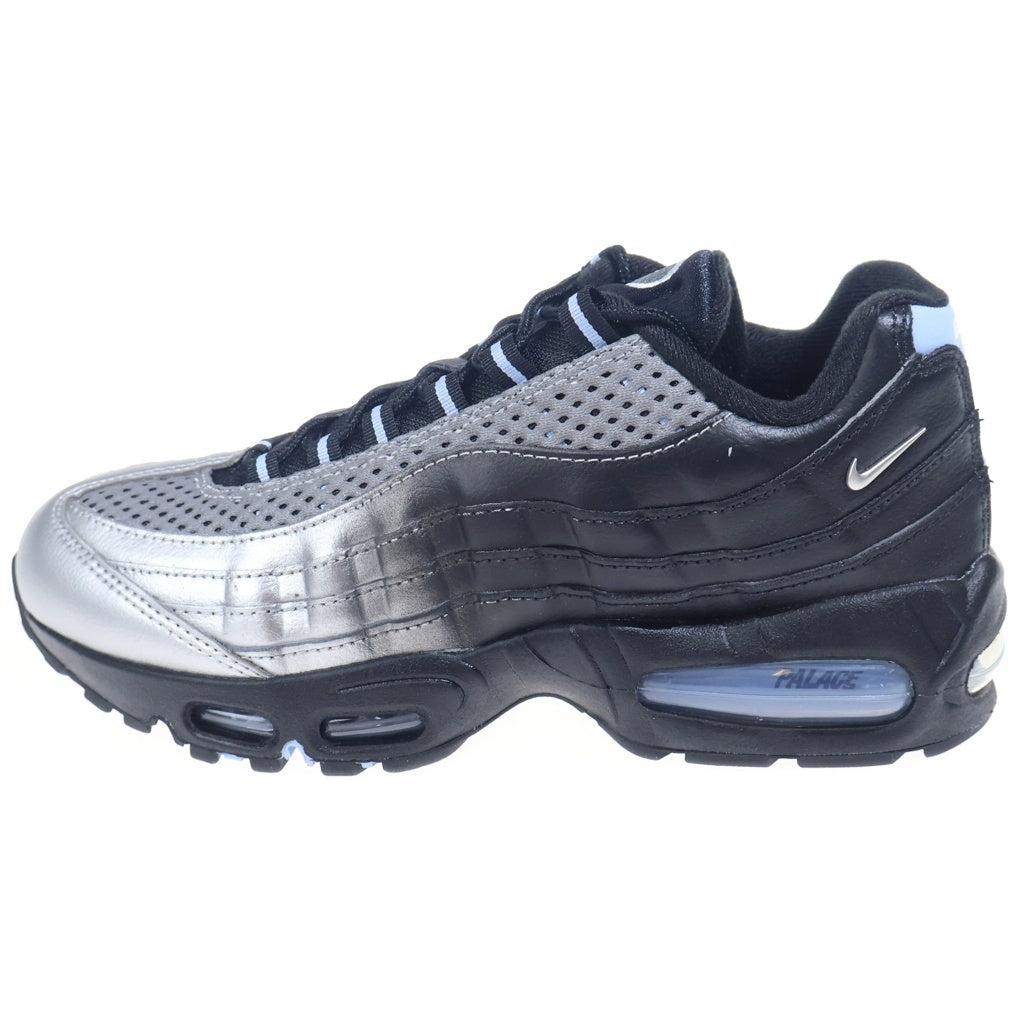 NIKE(ナイキ) × PALACE SKATEBOARDS AIR MAX 95 BIG BUBBLE パレス エアマックス95 ビッグバブル ローカットスニーカー シルバー/ブラック US8/26cm IQ7708-095