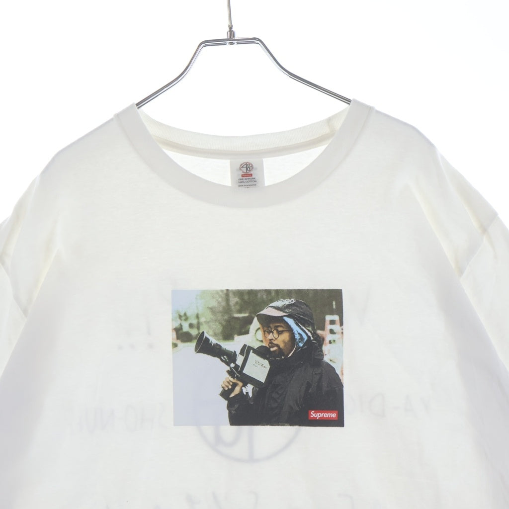 SUPREME(シュプリーム) 25SS 40 Acres Spike Tee 40エーカーズ スパイク フロントフォトプリント クルーネック 半袖Tシャツ カットソー ホワイト