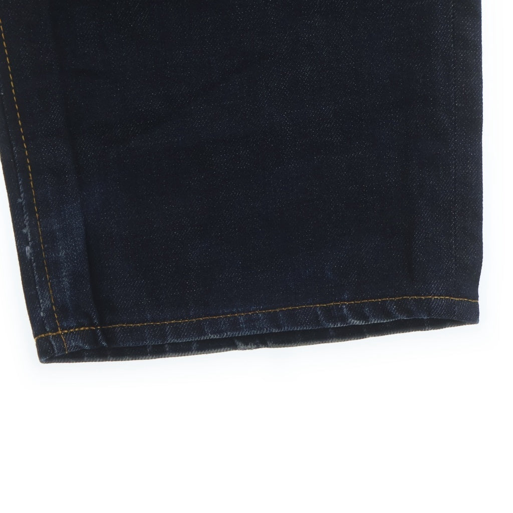 BEDWIN & THE HEARTBREAKERS(ベドウィンアンドザハートブレーカーズ) MODEL 10L THUNDERS DENIM PANTS サンダーズ ボタンフライ ストレートデニムパンツ ジーンズ インディゴブラック