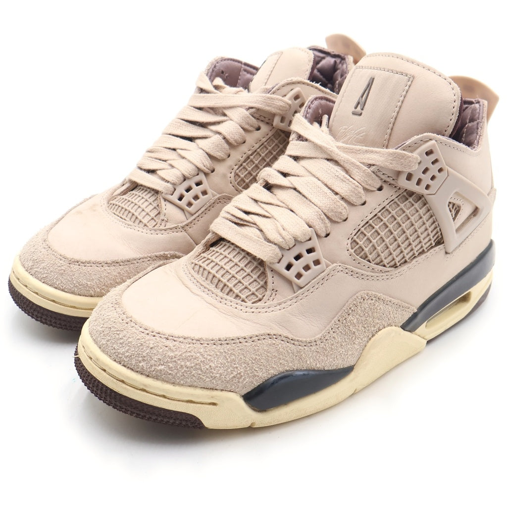 NIKE(ナイキ) ×A MA MANIERE WOMENS AIR JORDAN 4 RETRO OG SP ア マ マニエール ウィメンズ エアジョーダン4 レトロ ハイカットスニーカー ベージュ US6/23cm FZ4810-200 レディース