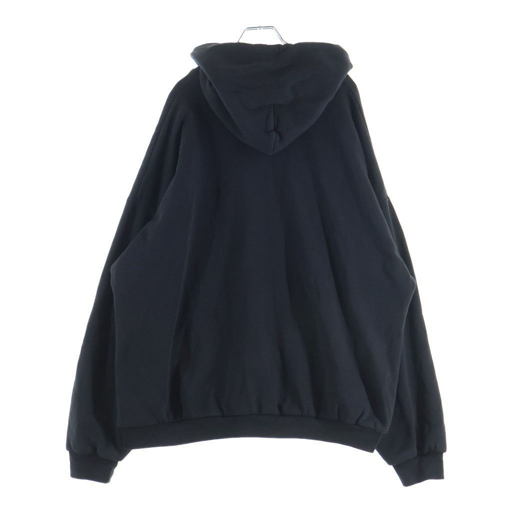 YEEZY GAP(イージーギャップ) オーバーサイズ スウェット プルオーバーパーカー フーディー ブラック