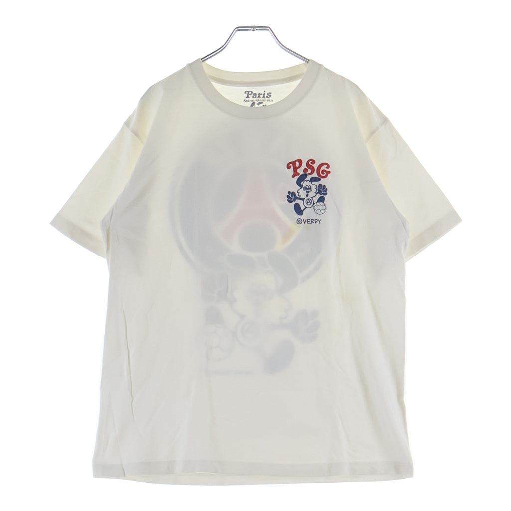 VERDY(ベルディ) ×PARIS SAINT GERMAIN 2023 PSG JAPAN TOUR TEE パリサンジェルマン 2023 ジャパンツアー 両面プリント 半袖Tシャツ カットソー ホワイト