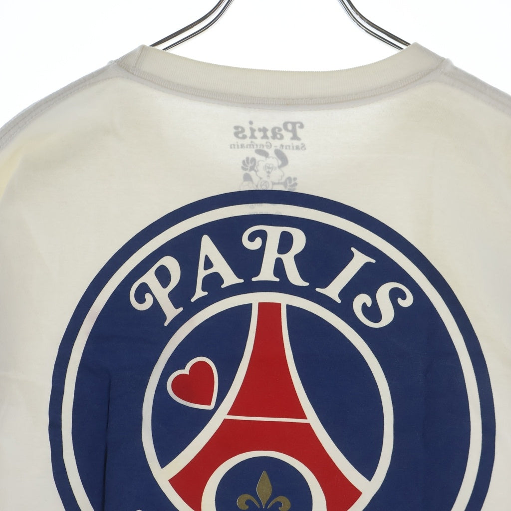 VERDY(ベルディ) ×PARIS SAINT GERMAIN 2023 PSG JAPAN TOUR TEE パリサンジェルマン 2023 ジャパンツアー 両面プリント 半袖Tシャツ カットソー ホワイト