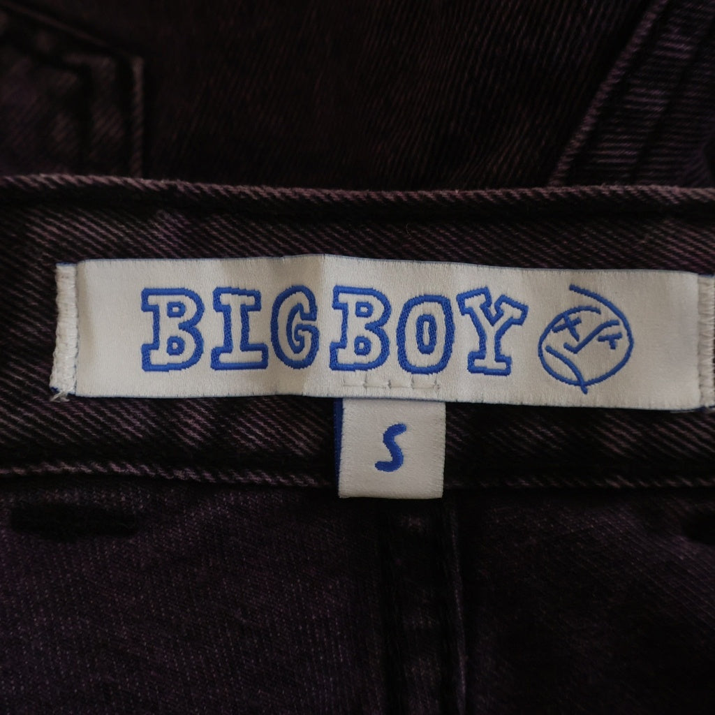POLAR SKATE CO(ポーラー) Big Boy Denim ビッグボーイ ロゴ刺繍 デニム ジーンズ パンツ パープル