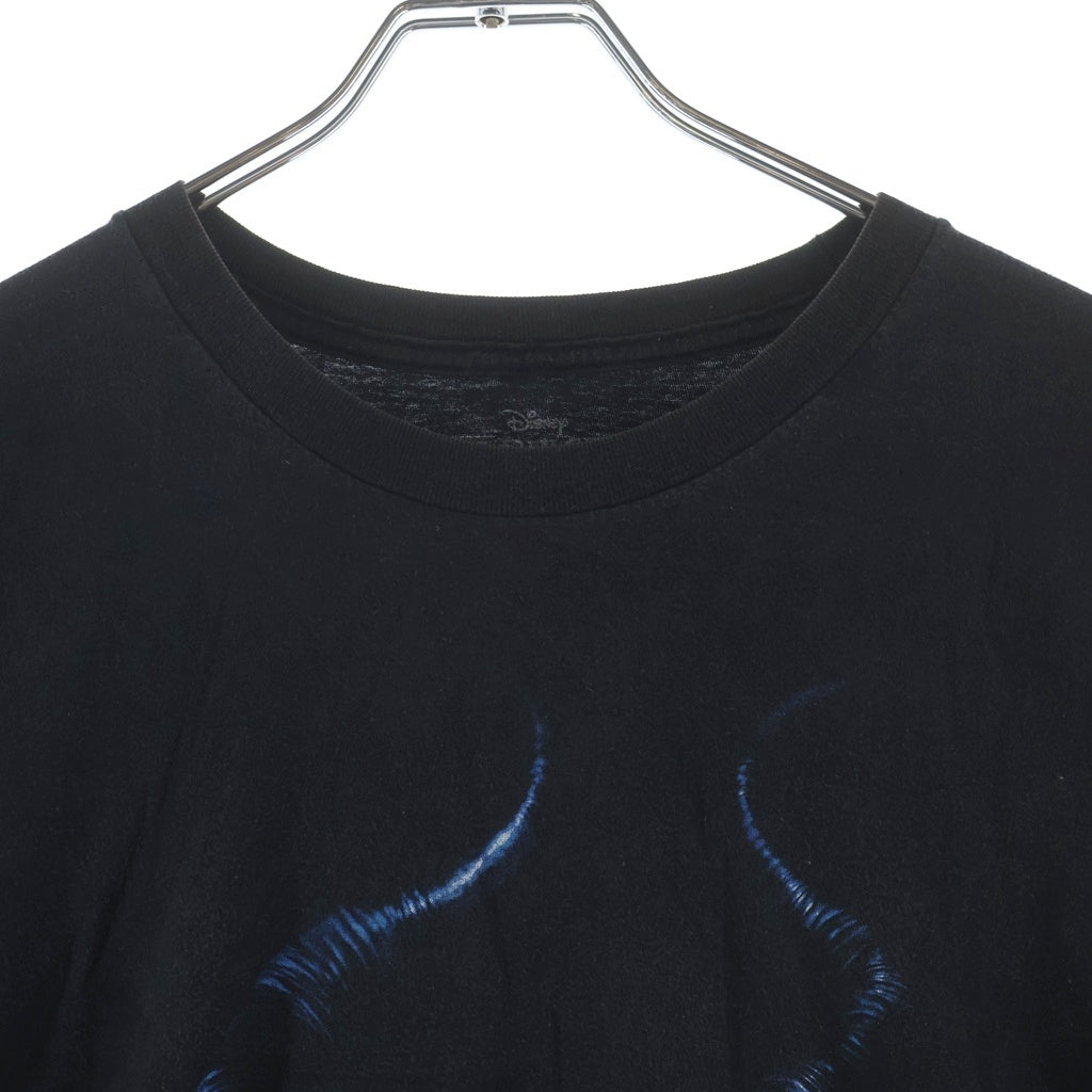 VINTAGE(ヴィンテージ) 00s DISNEY Maleficent Print Tee マレフィセント グラフィック プリント クルーネック半袖Tシャツ カットソー ブラック