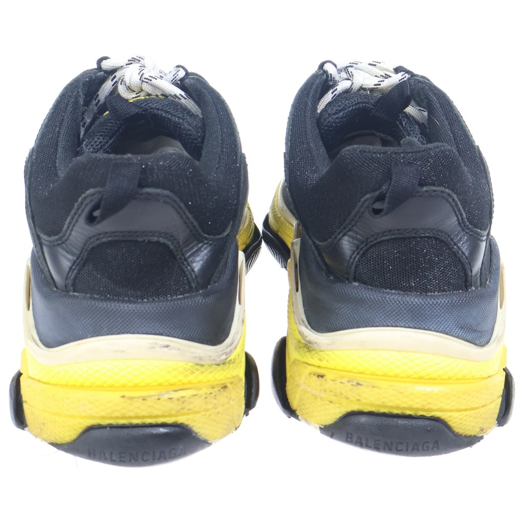 BALENCIAGA(バレンシアガ) TRIPLE S トリプルエス ローカットスニーカー ダッドスニーカー ブラック/イエロー 534162
