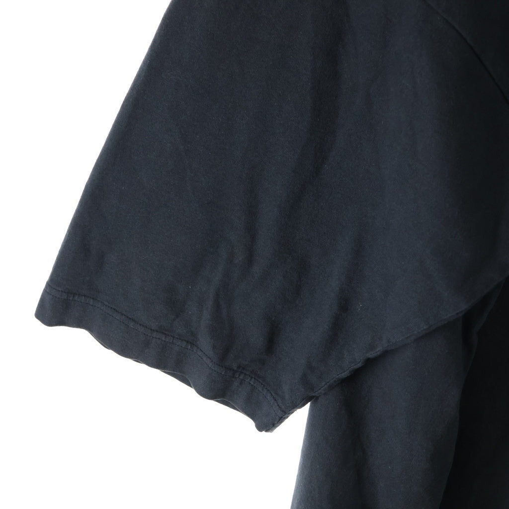 Yeezy Gap Engineered by Balenciaga(イージー ギャップ エンジニアードバイ バレンシアガ) Dove No Seam Tee ドーヴノーシーム 両面プリント 半袖Tシャツ カットソー ブラック