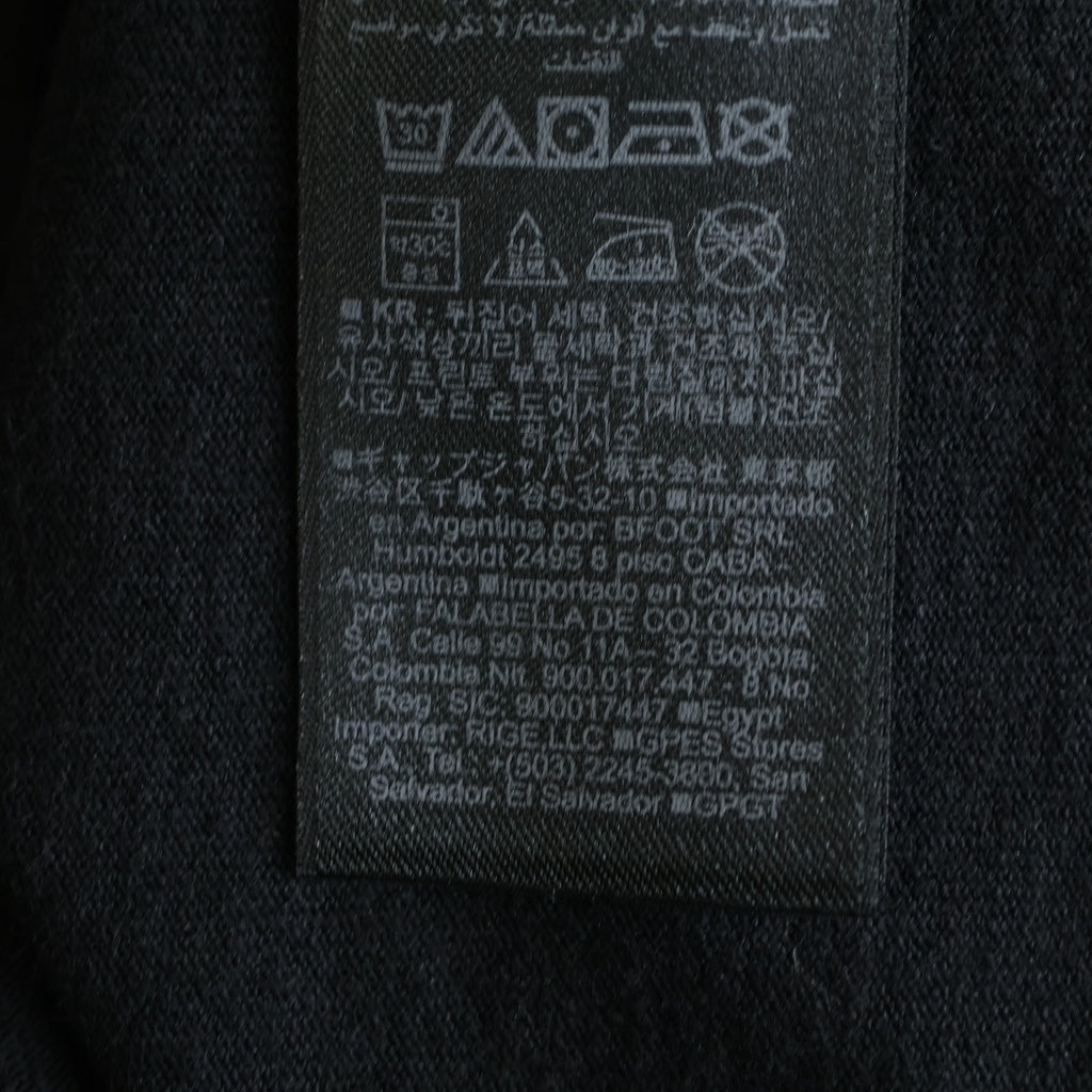 Yeezy Gap Engineered by Balenciaga(イージー ギャップ エンジニアードバイ バレンシアガ) Dove No Seam Tee ドーヴノーシーム 両面プリント 半袖Tシャツ カットソー ブラック