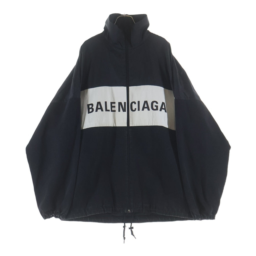 BALENCIAGA(バレンシアガ) 21SS Nylon Logo Denim Jacket ナイロンロゴ