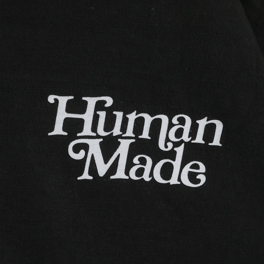 HUMAN MADE(ヒューマンメイド) 25SS ×VERDY フロントプリント 半袖Tシャツ カットソー ブラック XX29TE002