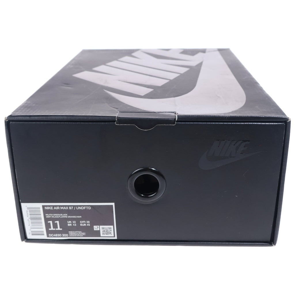 NIKE(ナイキ) ×UNDEFEATED AIR MAX 97 アンディフィーテッド エアマックス97 ローカットスニーカー カーキ US11/29cm DC4830-300