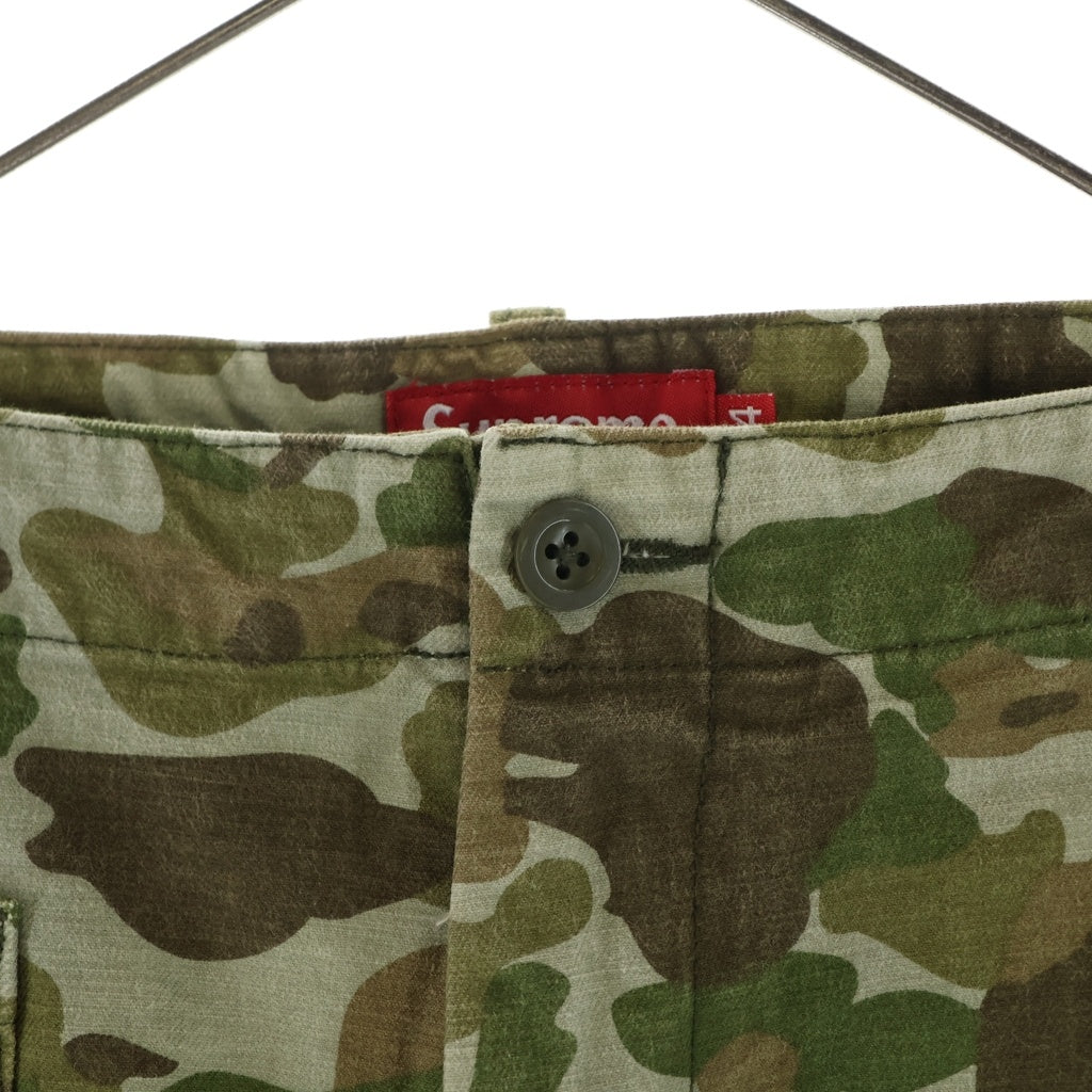 SUPREME(シュプリーム) 12SS Duck Camo Shorts ダックカモ ショーツ ハーフパンツ カーキ