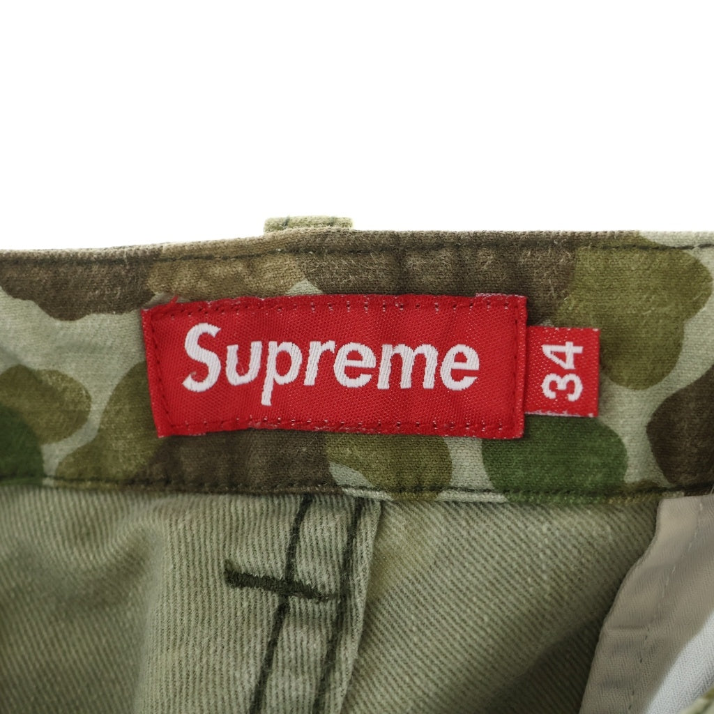 SUPREME(シュプリーム) 12SS Duck Camo Shorts ダックカモ ショーツ ハーフパンツ カーキ