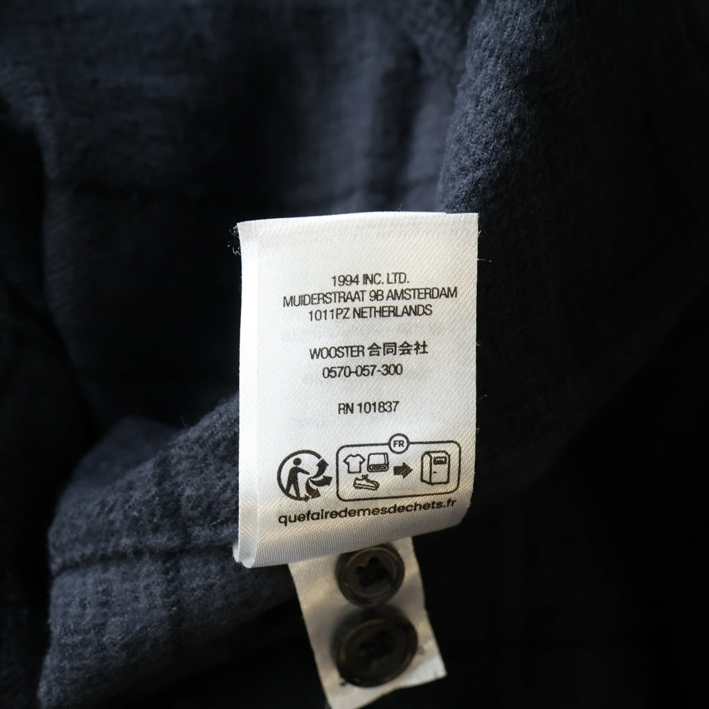 SUPREME(シュプリーム) 23SS Shadow Plaid Flannel Shirts シャドウチェック柄 長袖 フランネルシャツ ブラック