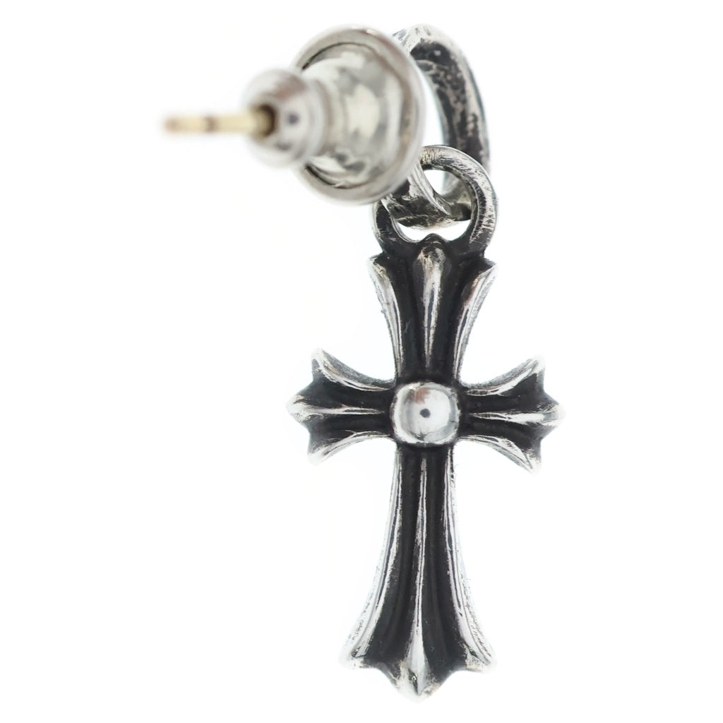CHROME HEARTS(クロムハーツ) BBY F PPRCHN ベイビーファットクロス ドロップピアス シルバー BCA090