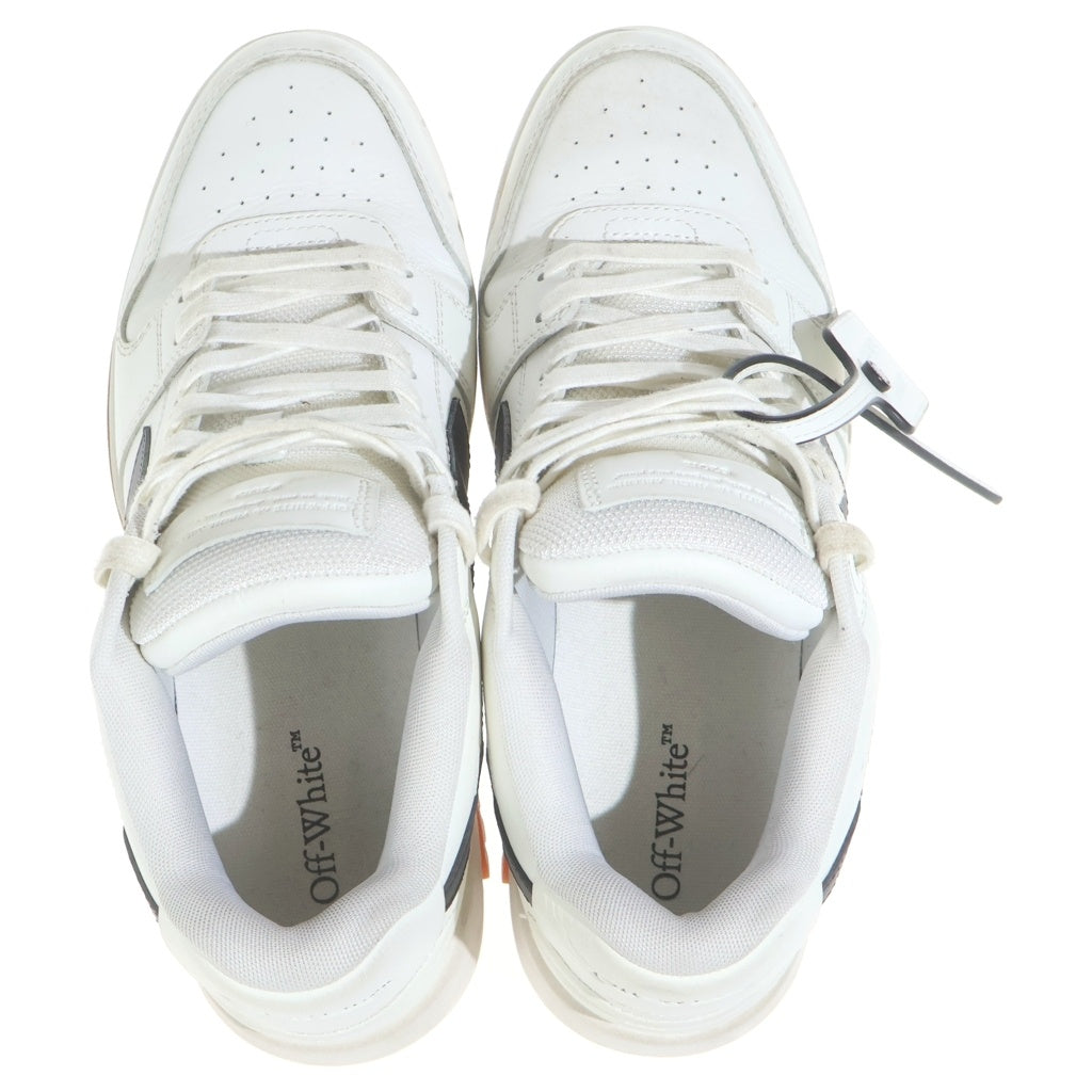 OFF-WHITE(オフホワイト) Out Of Office ウト オブ オフィス アローモチーフ レザー ローカットスニーカー ホワイト